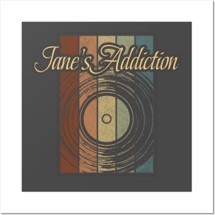 Jane's Addiction Vynil Silhouette Posters and Art